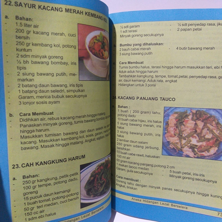 Resep Masakan Aneka Hidangan Lezat Berselera (KGU)