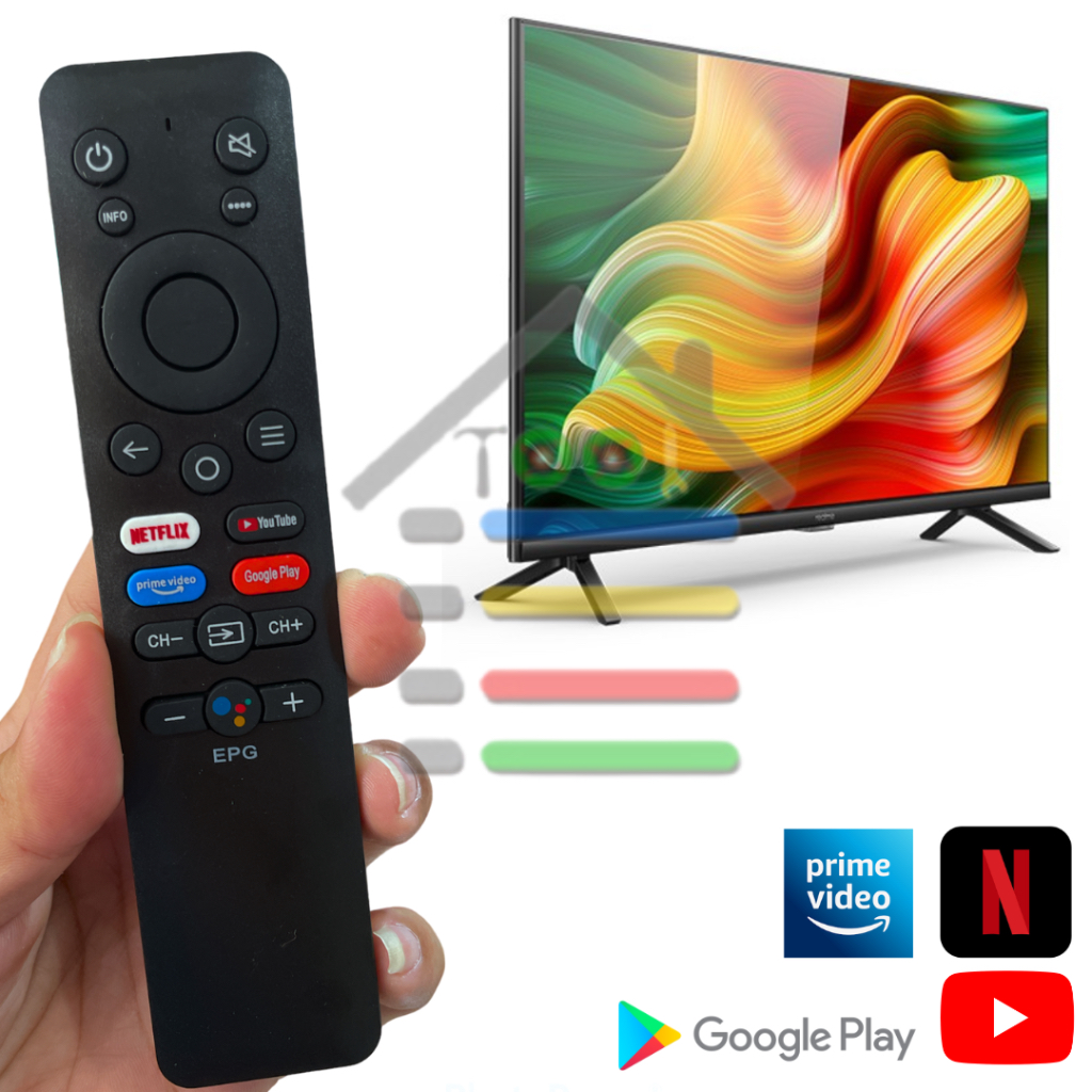 REMOTE TV REALME GOOGLE TV SMART ANDROID