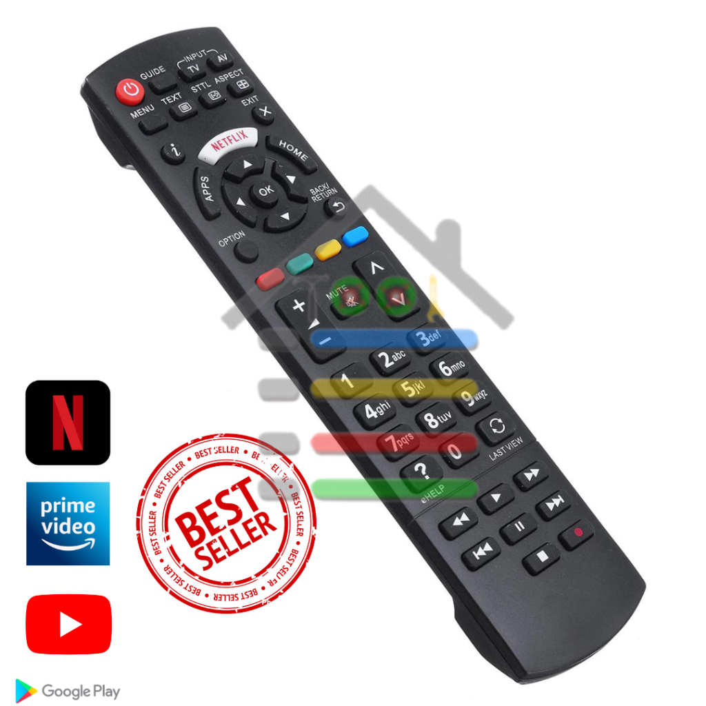 REMOTE PANASON PNS SMART UNIVERSAL NETFLIX 330TR