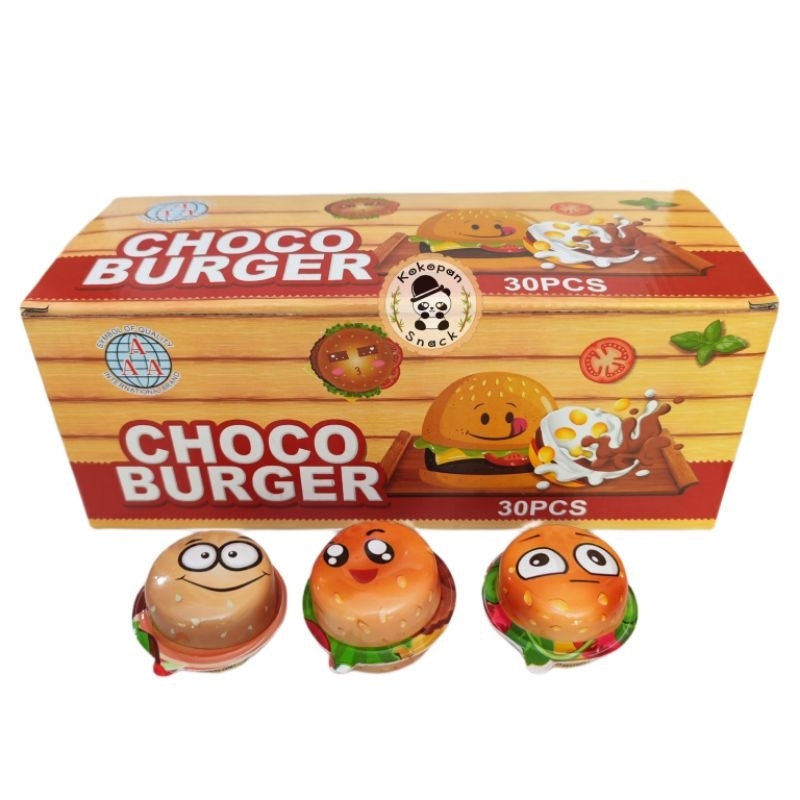 AAA CHOCO BURGER BOX ISI 30