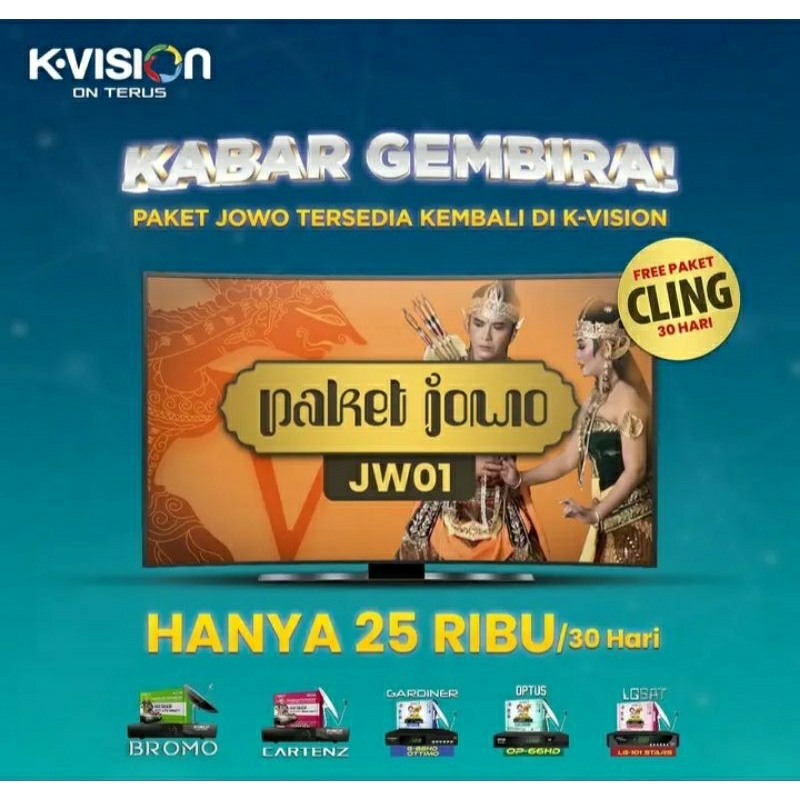 Paket JOWO Kvision 30 Hari
