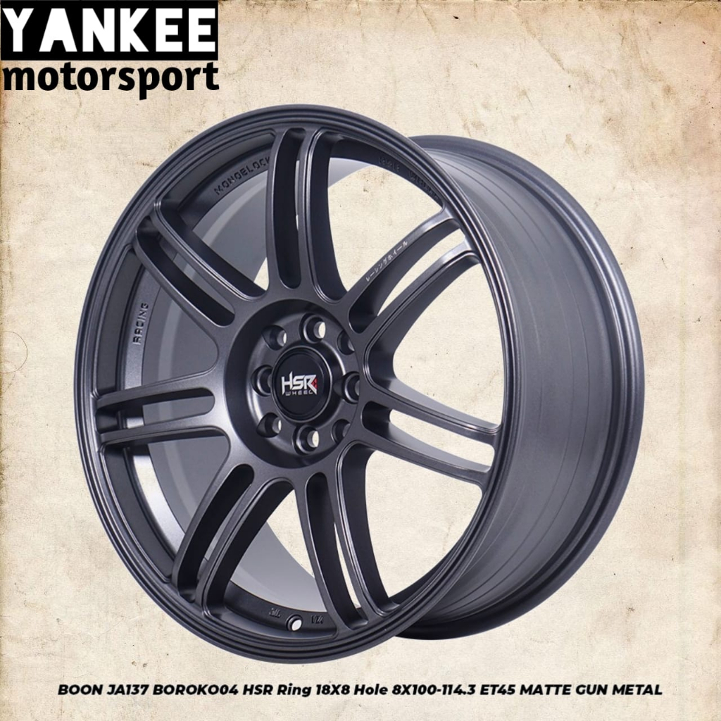 Velg Mobil Ring 18 untuk Raize, Rocky, City, Jazz, Freed dll HSR BOON