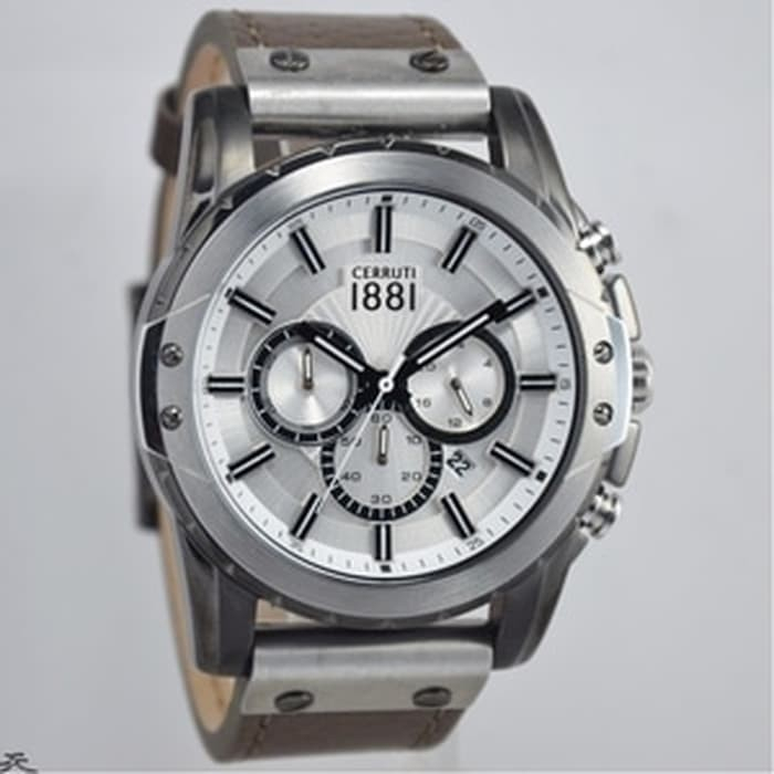 Jam Tangan Pria CERRUTI CRA130SUT04GY Original