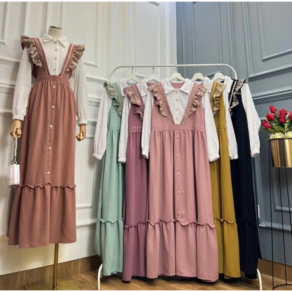 CANDY LADY DRESS crinkle