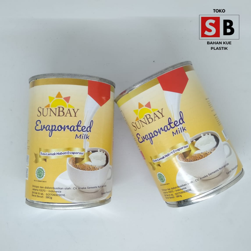 

SUNBAY EVAPORATED MILK / SUNBAY SUSU EVAPORATED 380 gr