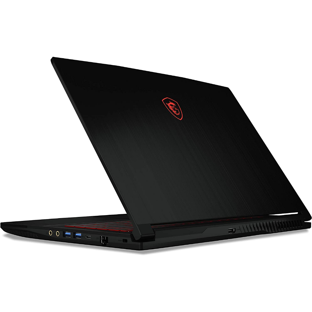 LAPTOP GAMING MSI GF63 THIN 11UC INTEL I5 11400H 32GB 1TB SSD RTX3050-4GB 15.6 FHD IPS 144HZ BL WIN11HOME BLACK