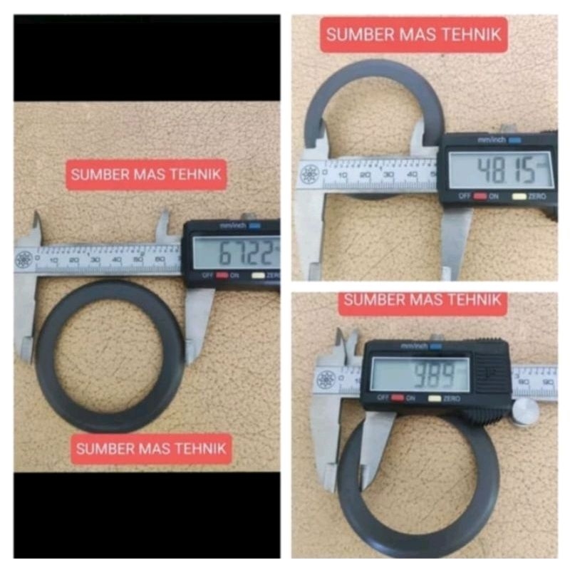 Ring piston kompresor oil less membran seal kompresor oil less