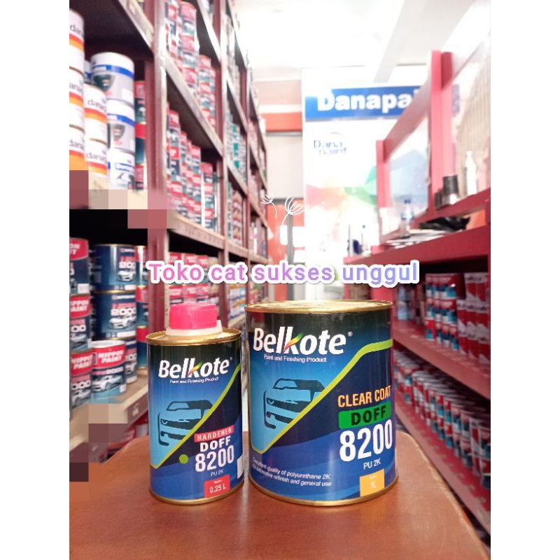 Belkote Clear Coat 8200 (Kg) + Hardener
