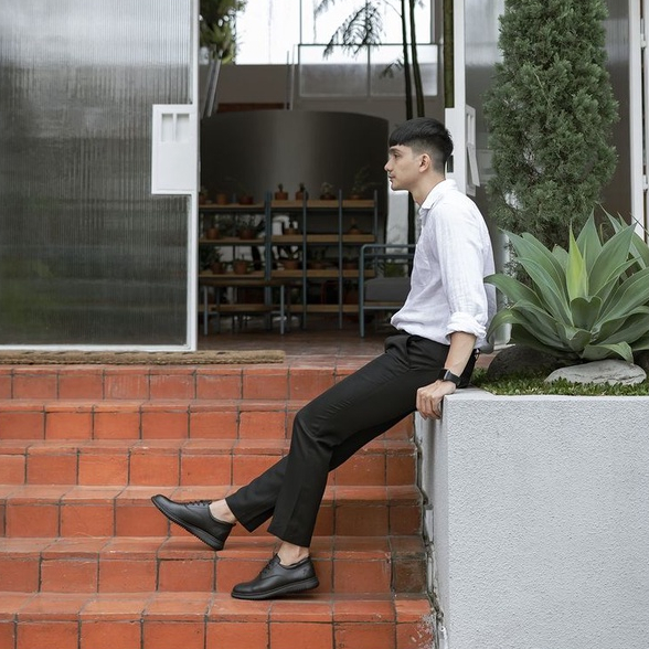 ARSANA PRABU - Sepatu Pantofel Formal Pria Casual Kulit Kerja Kantor Santai Sepatu Pantofel Pantopel Oxford Pria Cowok Original