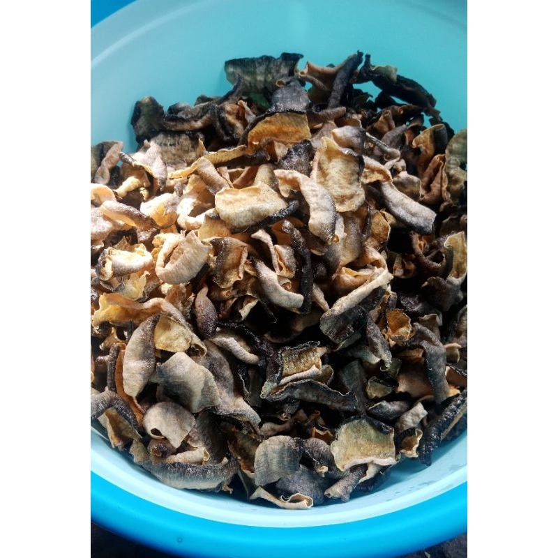 

Kerupuk kulit ikan patin siap makan renyah dan rasa gurih 1 Kg