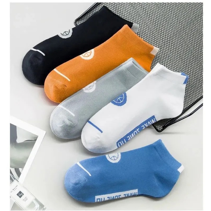 BV.ID KK1051 Kaos Kaki Pendek Unisex Ankle Semata Kaki Fashion Socks Import