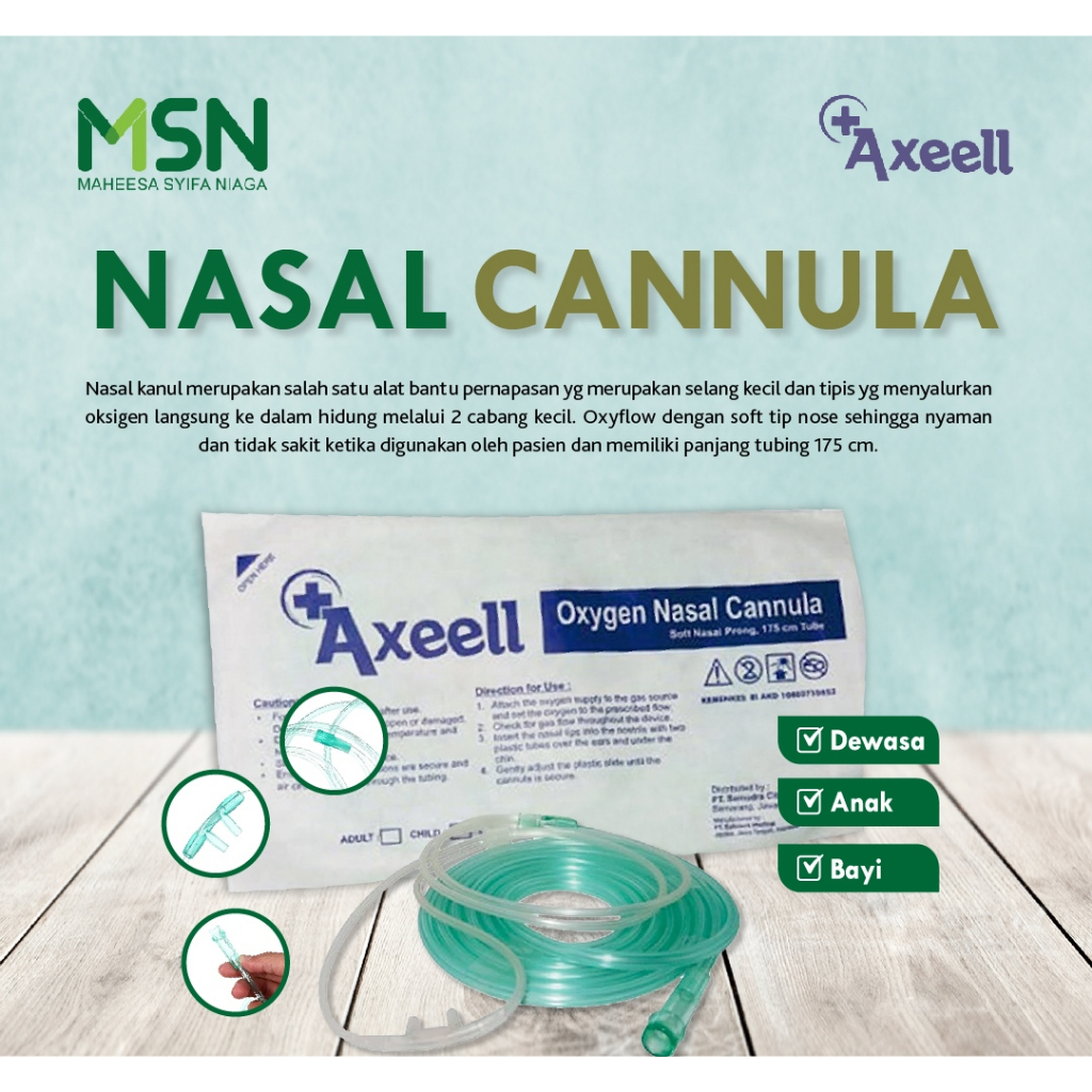Oxygen Nassal Cannula | Axeell