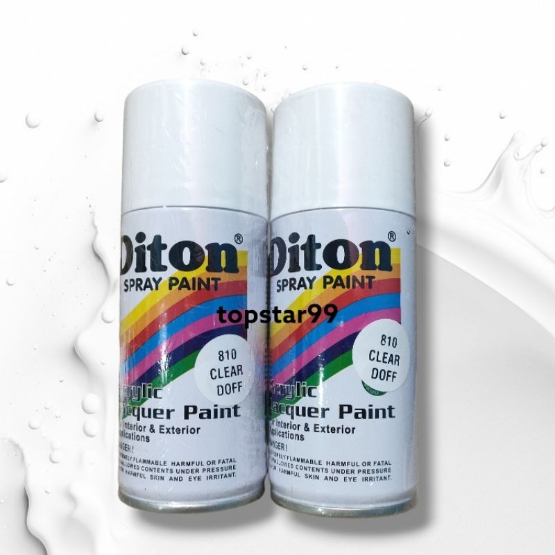 Pilok Pilox Cat Semprot Diton 150cc Pernis Clear Doff Dop 810 Spray Paint