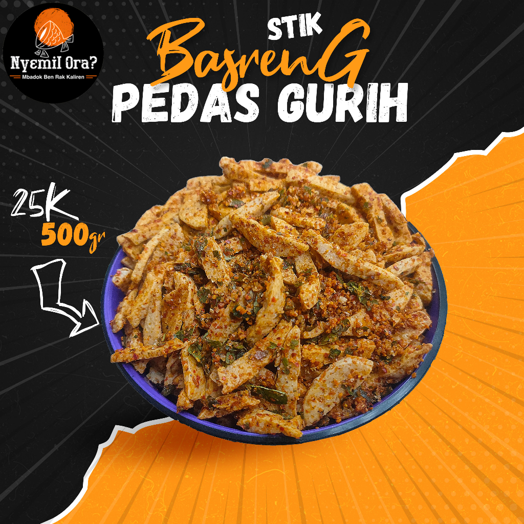 

Stik Basreng Pedas Gurih Daun Jeruk 500g