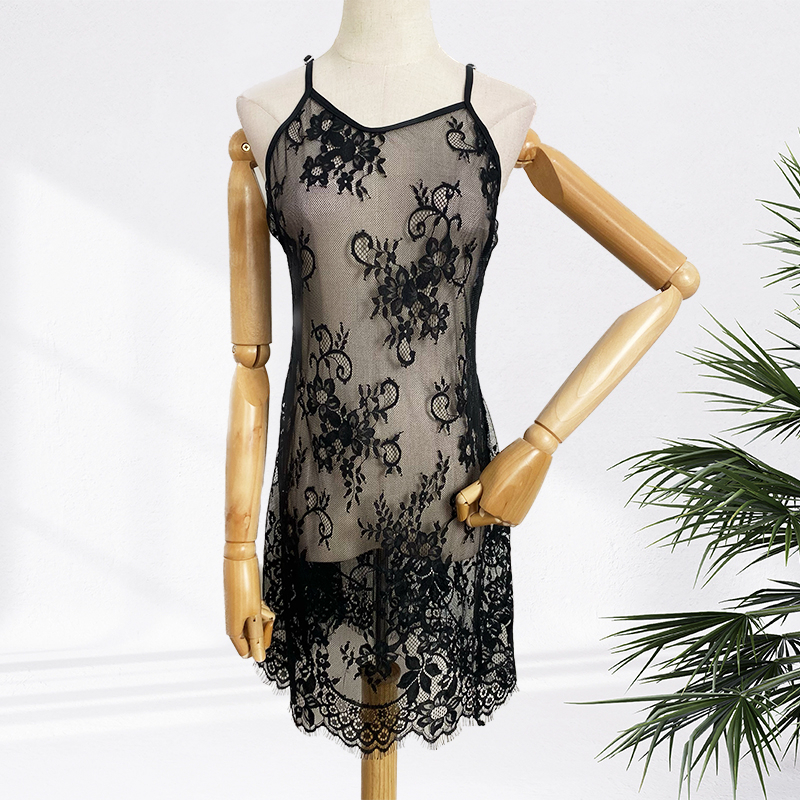 Selena Lace Babydoll SeeThru Big Size Lingerie