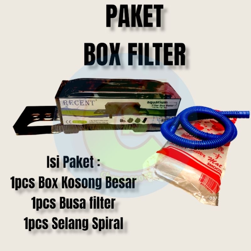 paket lengkap pompa aquarium dengan box besar / box filter lengkap / box lengkappaket lengkap pompa aquarium dengan box besar / box filter lengkap / box lengkap / top filter aquarium