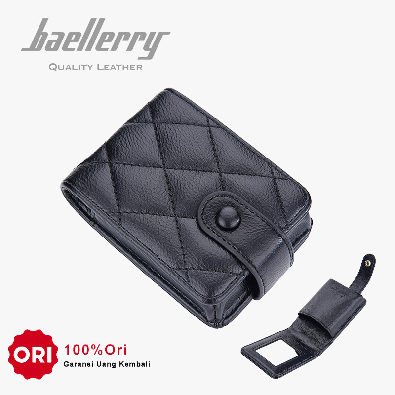 BAELLERRY N2388 Dompet Kartu Wanita Dompet Lipstick Bahan Kulit PU Leather Premium WATCHKITE WKOS