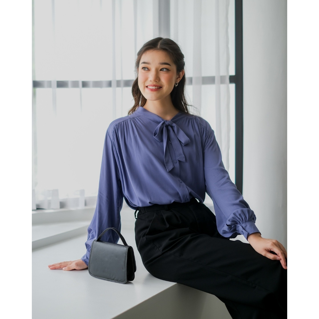 Myrubylicious MAIKA SHIRT KODE BV2678 | KEMEJA | KEMEJA WANITA | KEMEJA LENGAN PANJANG | KEMEJA POLOS