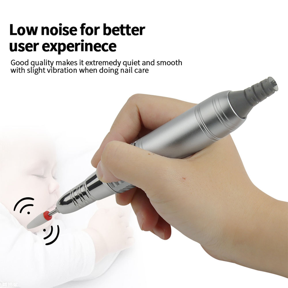 ☑️Garansi&amp;Hadiah☑️Alat Kikir Kuku Elektrik 35000RPM /Electric Nail Drill Machine Dengan Display Led Untuk Manicure Bits