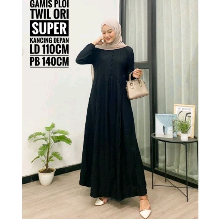 GAMIS TWILL PLOY KANCING