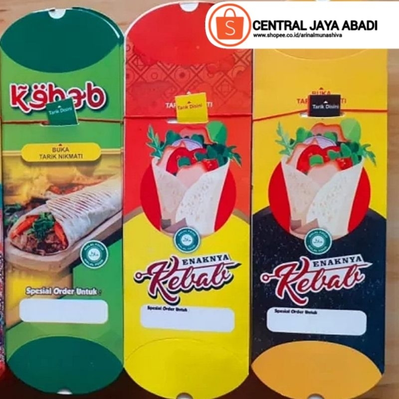 

100 LEMBAR KERTAS KEBAB TARIKAN UKURAN 25 × 9,5 CM HIGH QUALITY PAPER CRAFT TEBAL PRODUK TERBARU | KOTAK KEBAB KEKINIAN | DUS KEBAB VIRAL TIKTOK | KEMASAN KEBAB KEKINIAN | BOX KEBAB VIRAL | ARINA SHIVA GROUP 5862