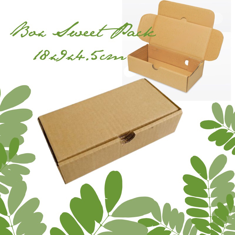 

18x9x4,5cm SWEET PACK Box Pizza/Brownies/jilbab/souvernir/hampers