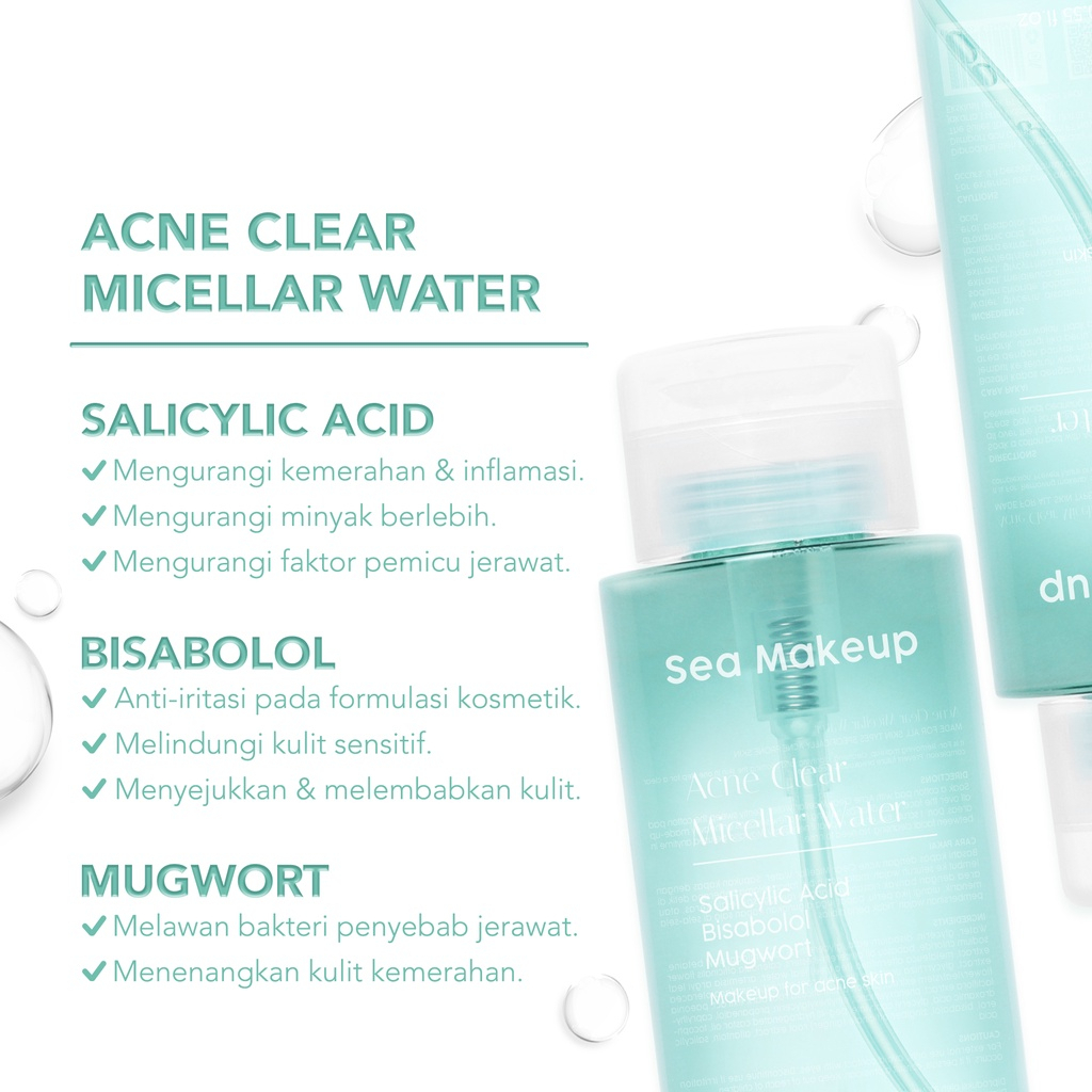 ❤ MEMEY ❤ SEA MAKEUP Acne Clear Micellar Water