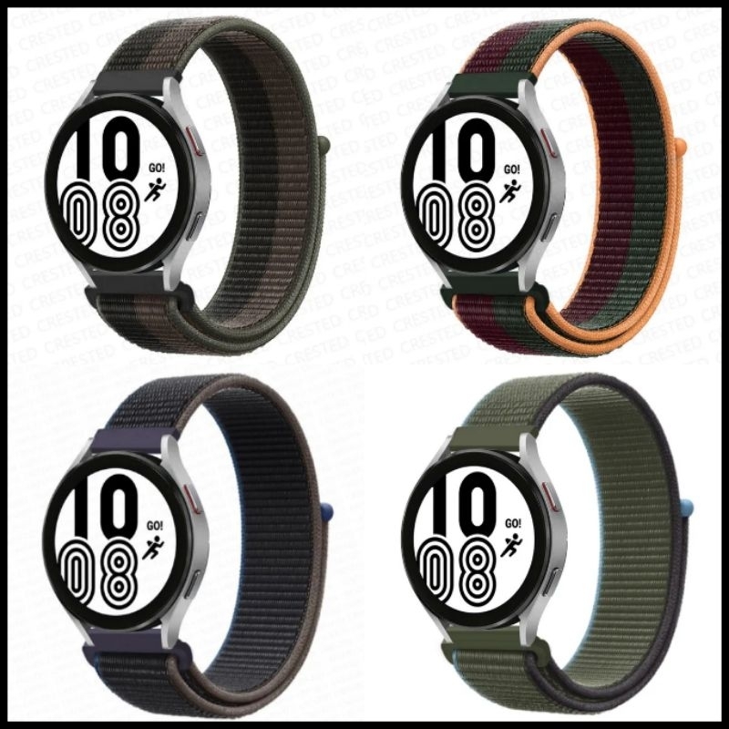 Strap Nylon Loop 20mm 22mm Amazfit Bip GTS GTR Samsung Galaxy Huawei GT2 GT3 GT2e