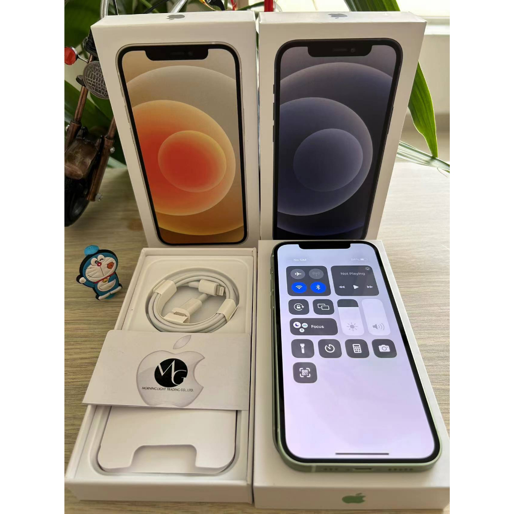 iPhone 12 256GB SILENT【Fullset Perfect Condition】Second Like New Original 100%mulus normal  3UTOOLS All Green handphone bekas