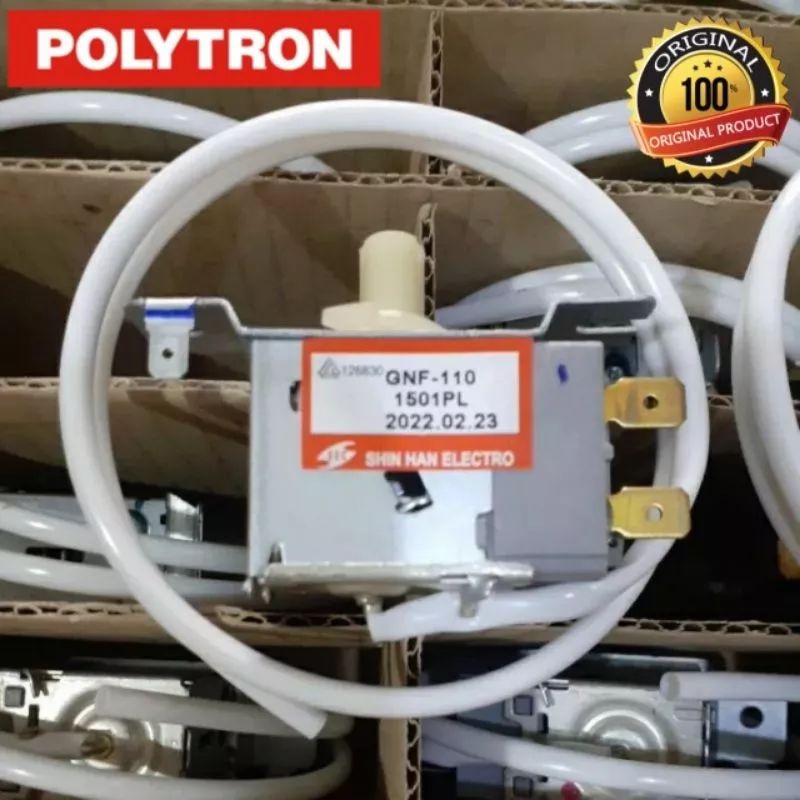 Thermostat - Sensor suhu Kulkas POLYTRON 1 Pintu Original | GNF - 110