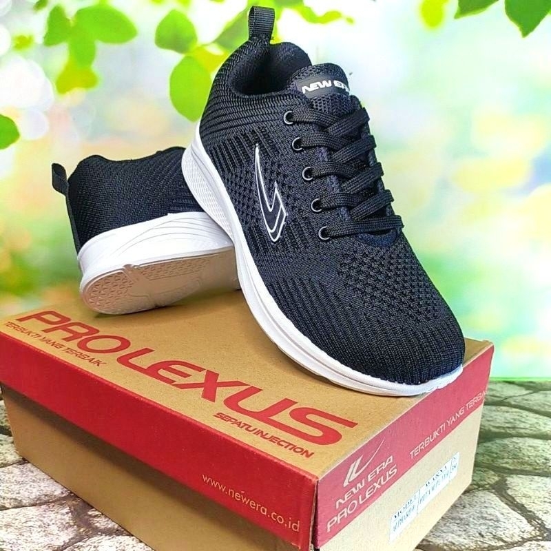 SEPATU WANITA SEPATU NEW ERA HITAM PUTIH