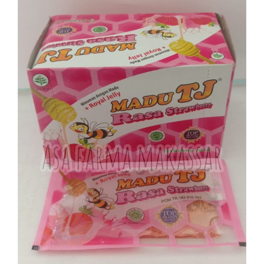 

Madu TJ Original/Strawberry/Jeruk sachet