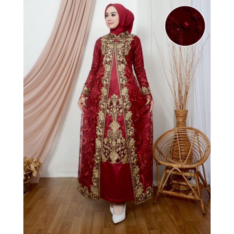 BEST SELLER//MAKKAREEM DRESS JUMBO LD 120CM//SERAGAMAN KELUARGA//BAJU PESTA LAMARAN//KEBAYA WISUDA//BAJU LEBARAN//KEBAYA MODERN//KEBAYA ORIGINAL//TERBARU BY PELANGI JAYA//MDHBROTHER