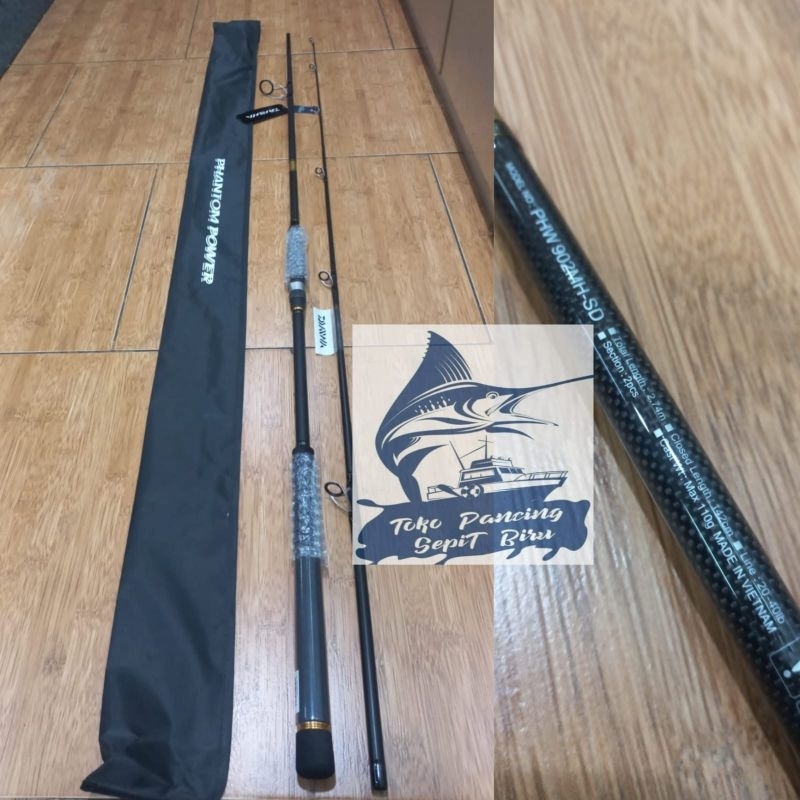 JORAN SPINNING DAIWA PHANTOM POWER 902MH 275CM 20-40LBS 2016