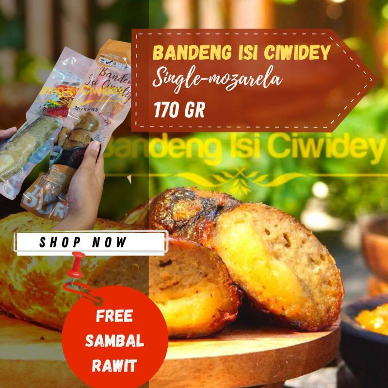 

BANDENG ISI CIWIDEY MOZARELLA