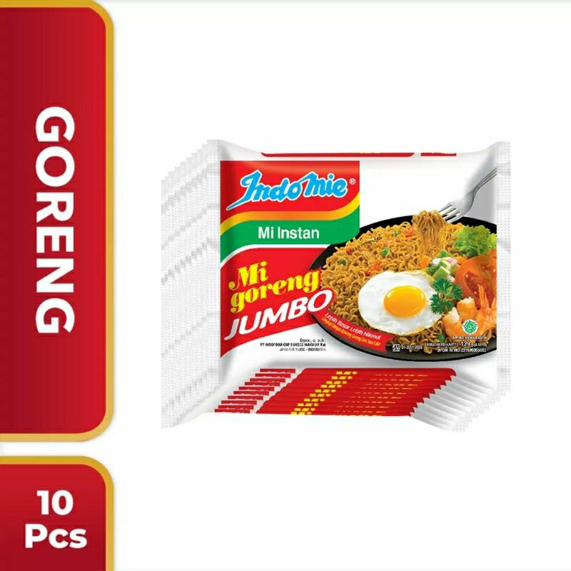 

10 pcs - indomie goreng spesial jumbo
