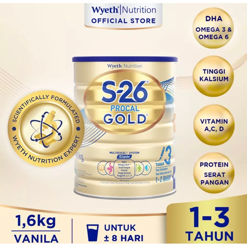 

Susu s-26 1.600gram