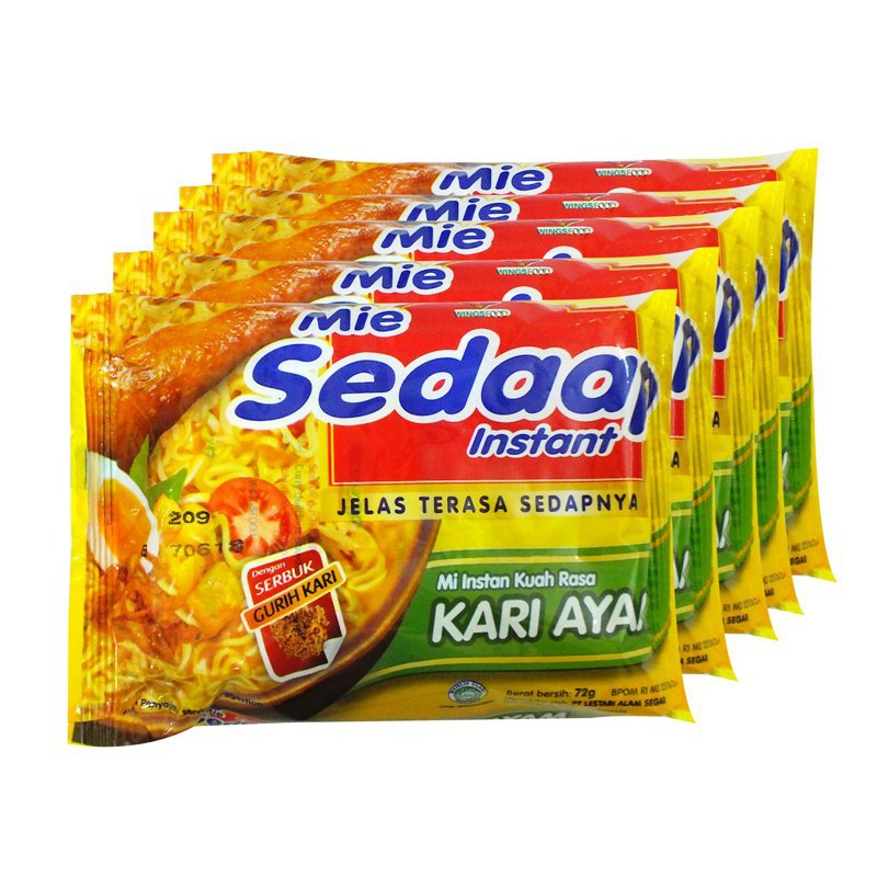 

Mie Sedaap Kari Ayam, isi 5