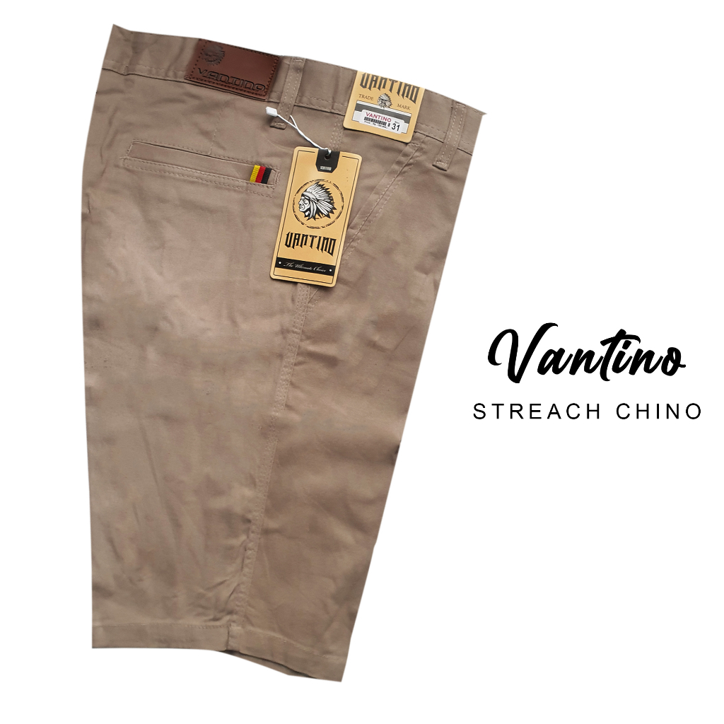 NEW PRODUK Celana Chino pendek pria  vantino original melar streach premium