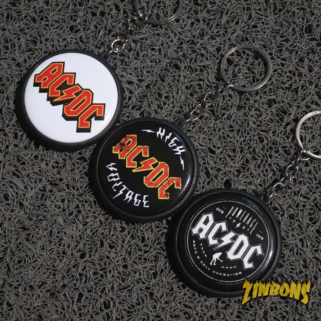 GANTUNGAN KUNCI ACDC GANCI KEYCHAIN ACDC GANTUNGAN BETS QUALITY DAN TERLARIS