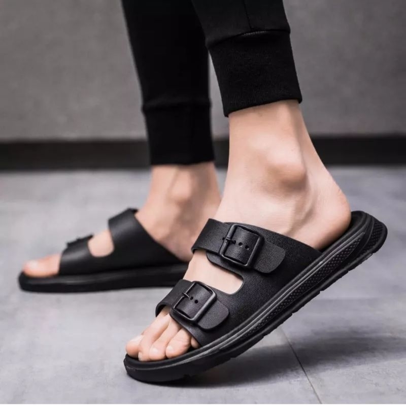 Sendal Pria Kekinian Terbaru Sandal Pria Fashion Viral 2023