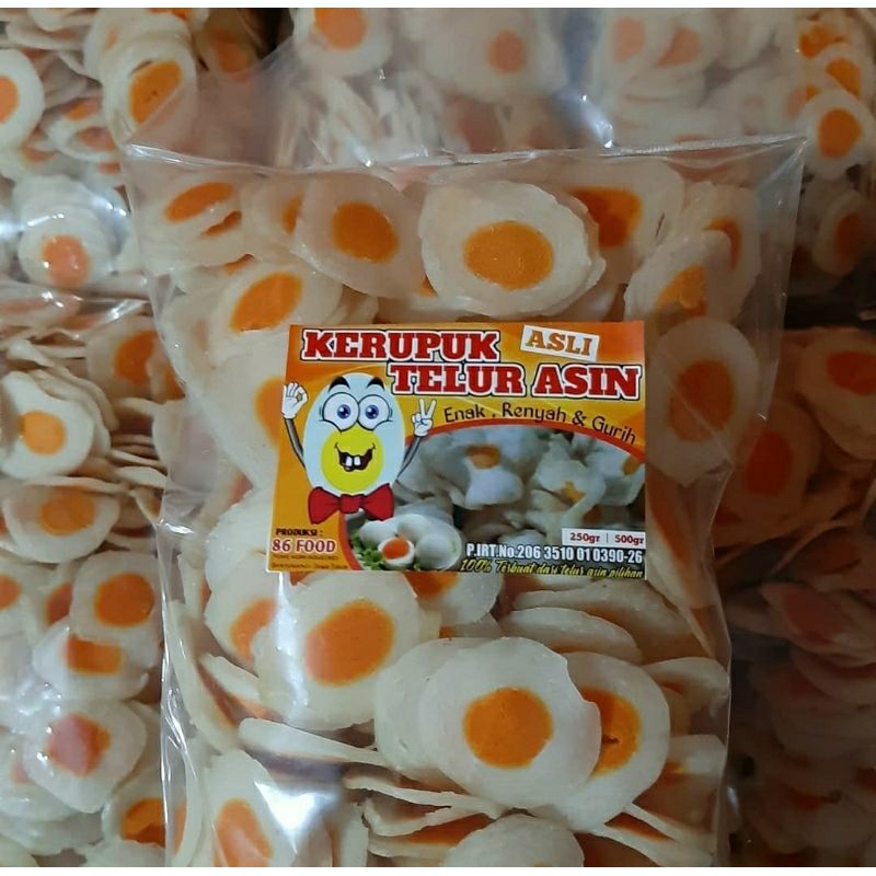 

kerupuk telur asin