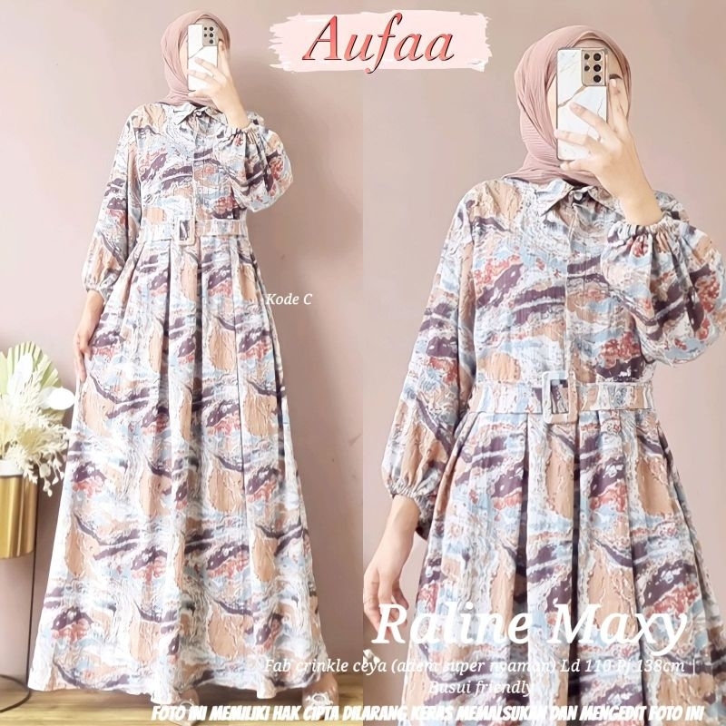 RALINE dress MISEL dress gamis by Aufaa