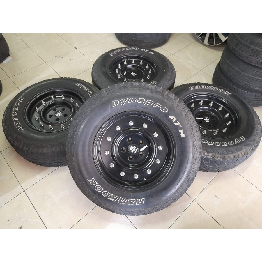Velg Mobil Bekas Ring 16 Lubang 5 MAMMOTH R16X8 5X114,3 ET0 (Velg Saja)