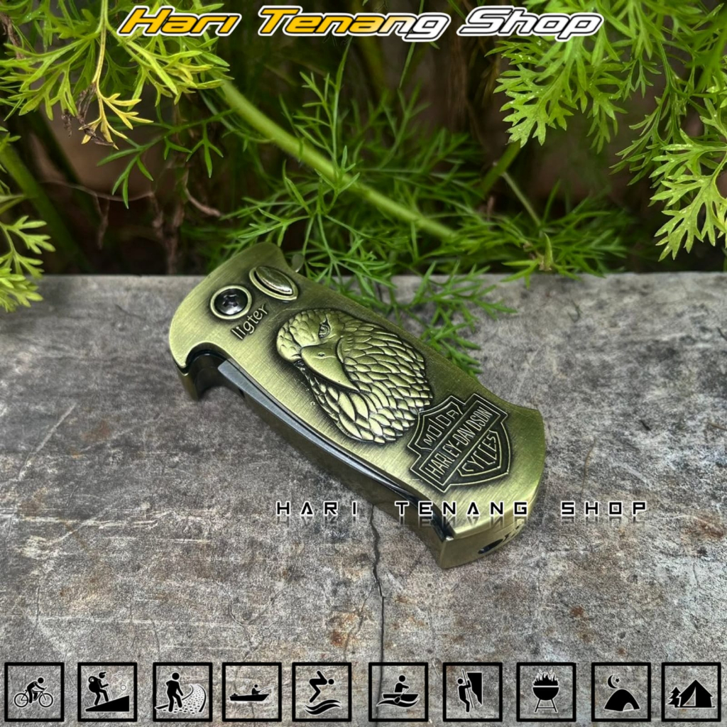 Korek Api Pisau Lipat Motif Burung