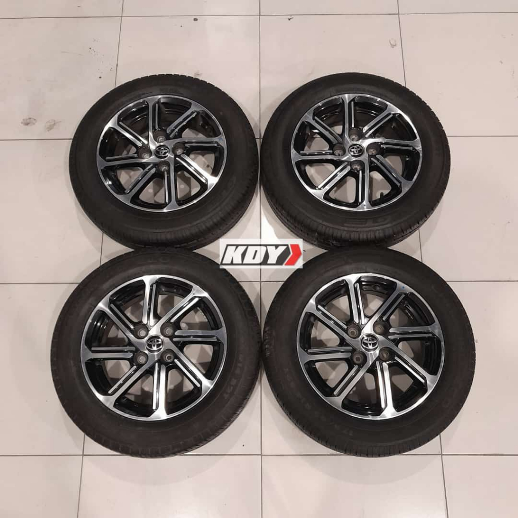 Velg Original Copotan Mobil AGYA Ring 14 + Ban Copotan 175 65 R14