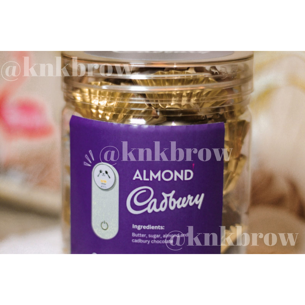 

Kue Viral Almond Cadbury - Cookies Viral Almond Cadbury