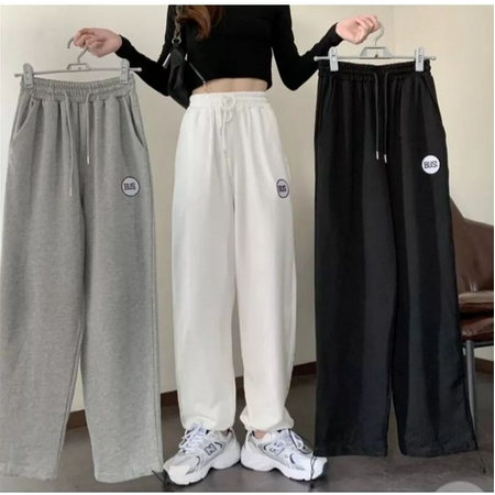 Celana Panjang Kulot Wanita Bus Celana 2Style Jogger Dan Kulot Long Pants Sporty Style