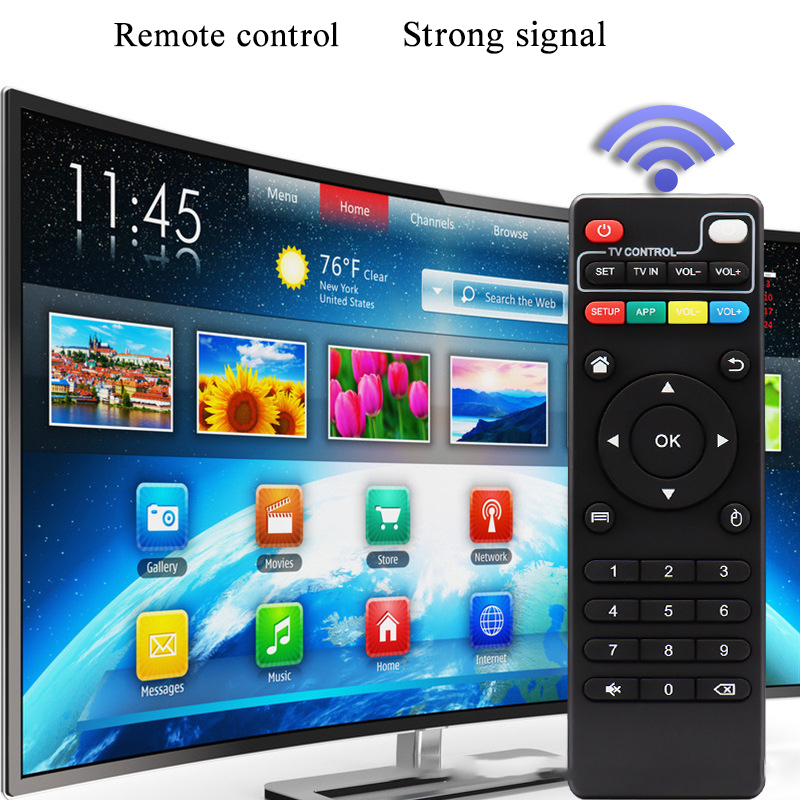 REMOTE T2 DVB ANDROID TV UNIVERSAL STB 11 MX10 H96 V88