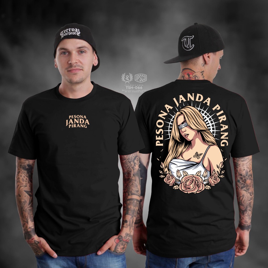 KAOS SATANIC PESONA JANDA PIRANG KAOS PAKAIAN PRIA TERBARU TSHIRT KATA KATA KEREN
